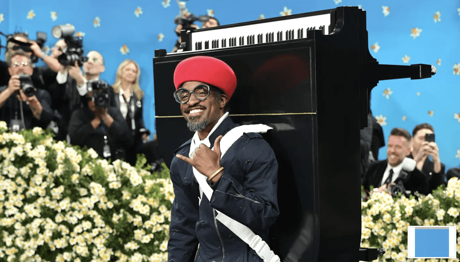 André 3000 Shocks Met Gala With Grand Piano Outfit and Drops Surprise Album ‘7 piano sketches’
